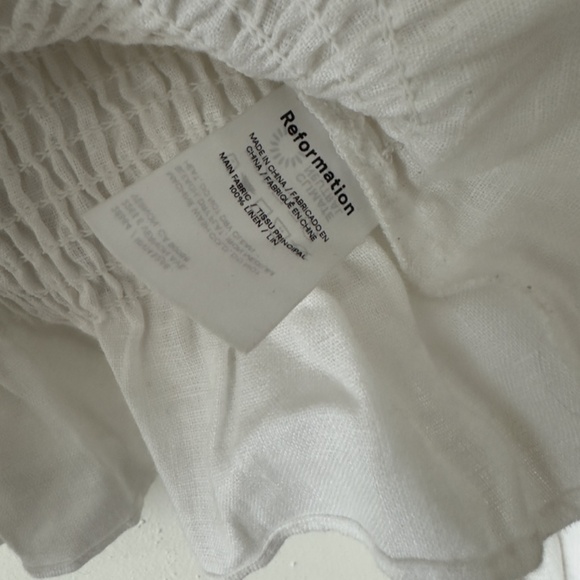 Cambria Linen Top - Size XS - Picture 2 of 4